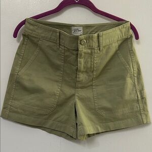 J. Crew Sage Green Women's Cargo Shorts